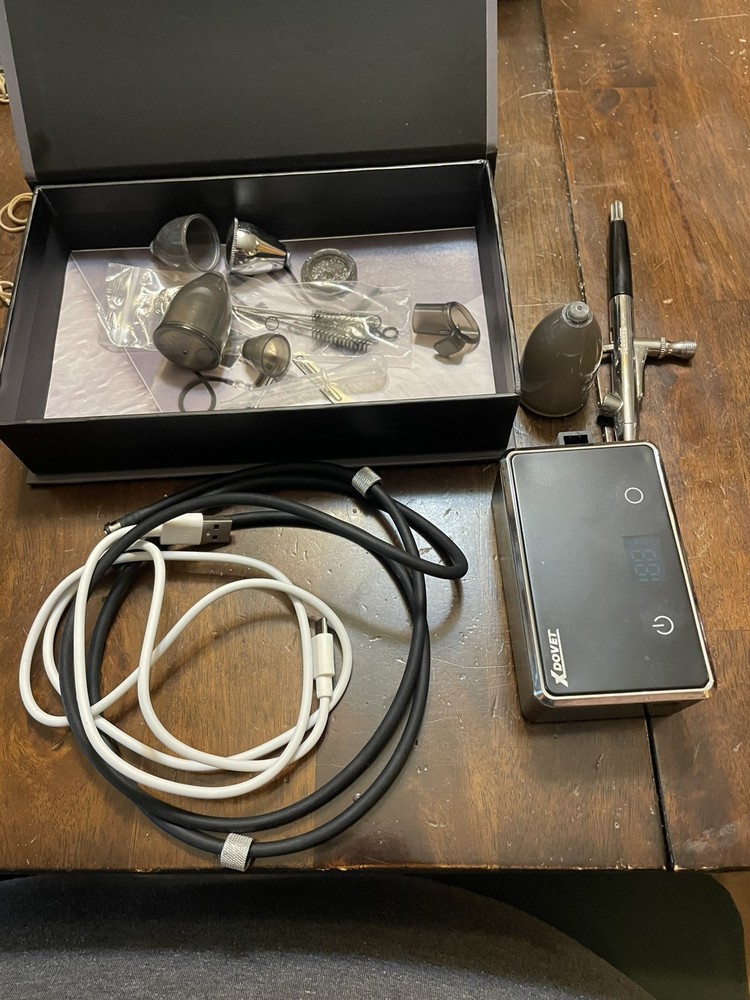 XDOVET Upgraded 32pSI Airbrush Kit with Compressor Multi-Function. S14