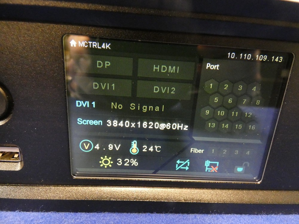 Novastar MCTRL4K High Performance Master Controller for LED Displays, noisy Fan