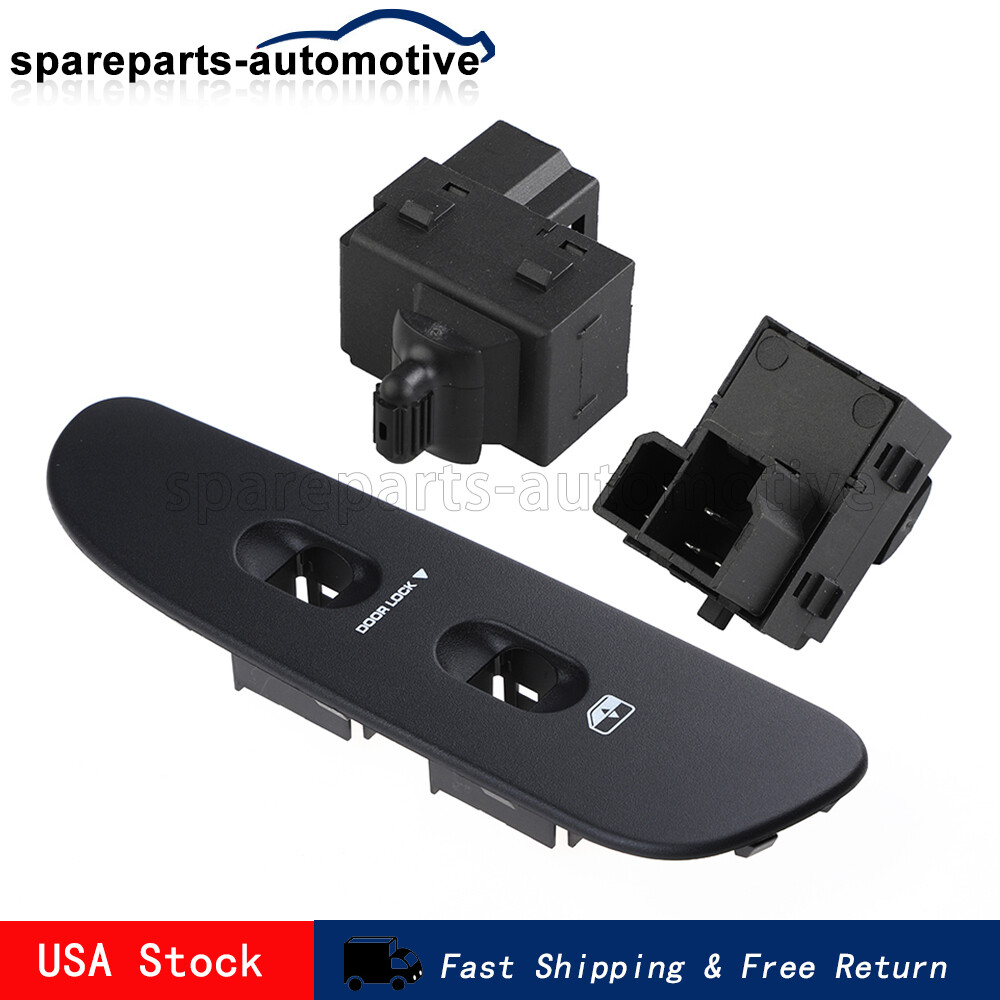 Passenger Side Door Window Switch Panel Control & Bezel For Dodge Ram 1500 2500