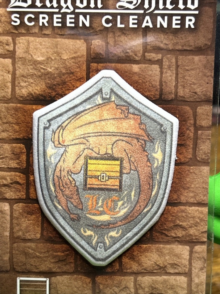 NEW Dragon Shield Screen Cleaner - LootCrate Exclusive Screen Wipe