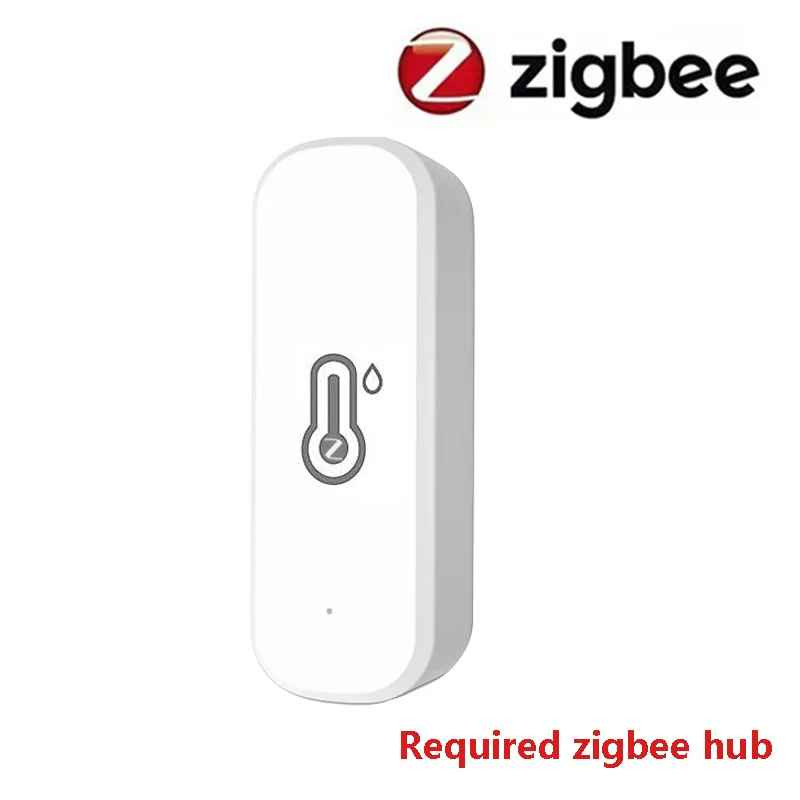 Tuya Zigbee3.0 Temperature and Humidity Sensor Thermometer Hygrometer APP Remote