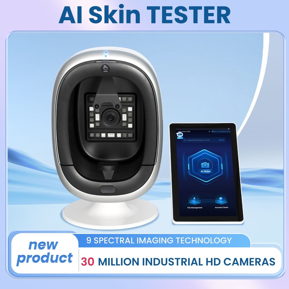 3D Skin Analyzer With Scalp Face Scanner Professional Skin Analyzer Machine