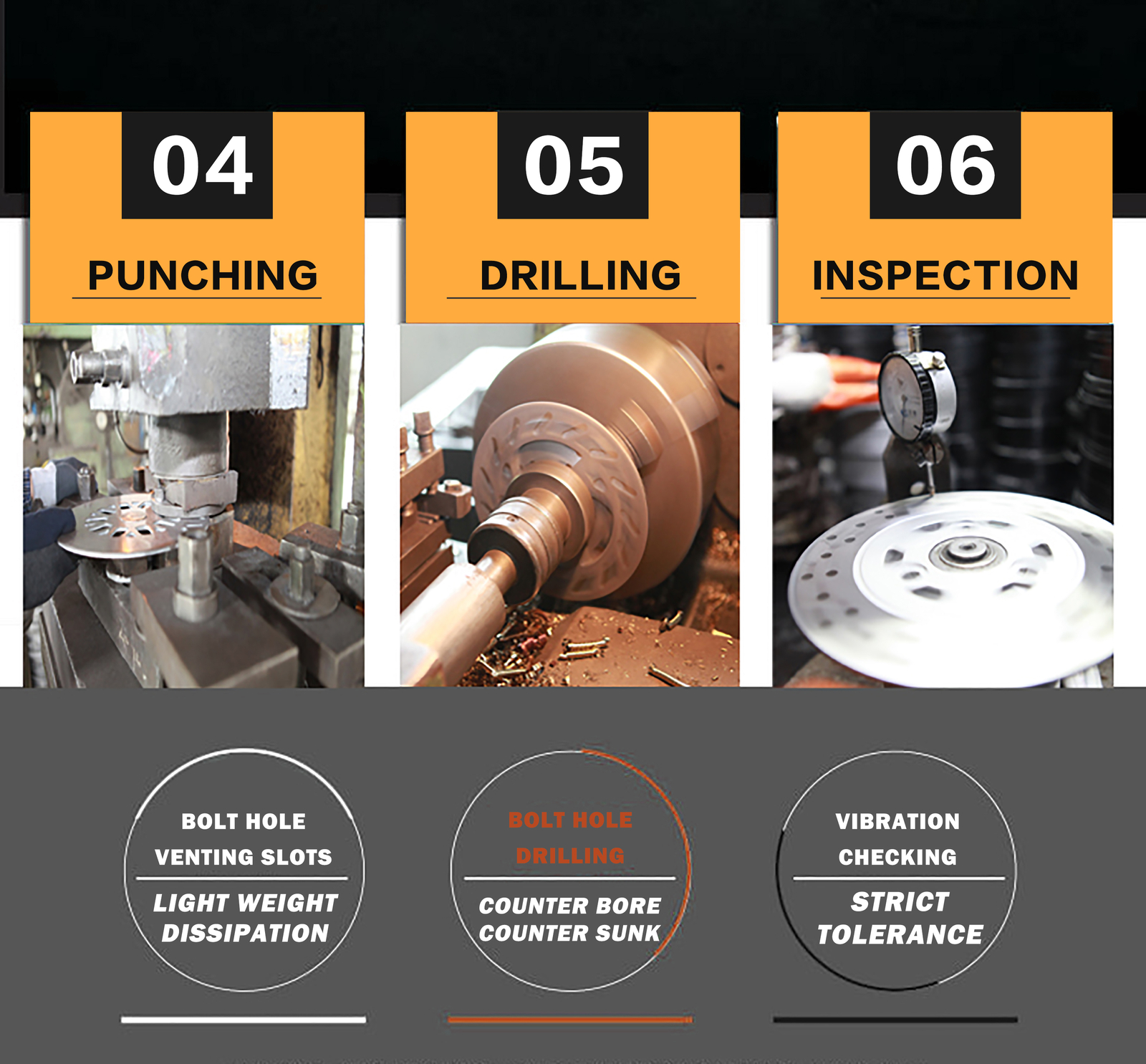 GSX1300R Hayabusa 99-07 Front Rear Brake Rotors Disc+Pads for Suzuki GSX 1300 R