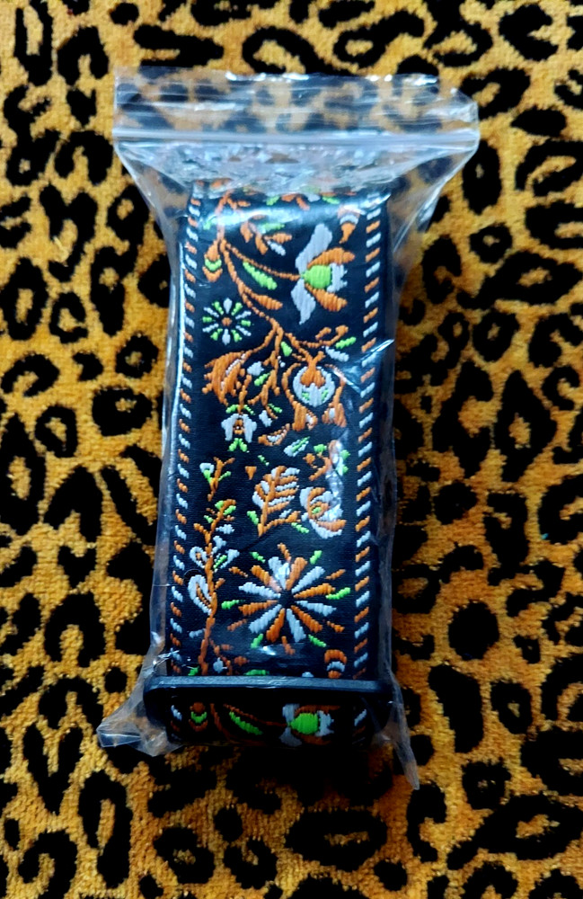 guitar strap woven pattern 2 inch width US seller
