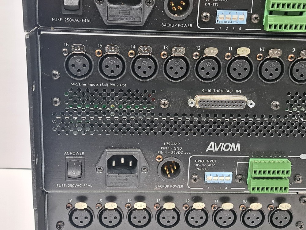 Aviom 6416m 16-Channel Mic Input Module