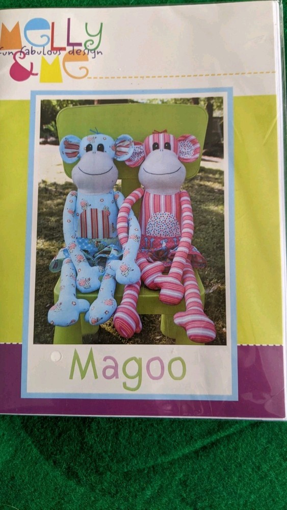 MELLY & ME PATTERN FOR A STUFFED MONKEY--UNOPENED