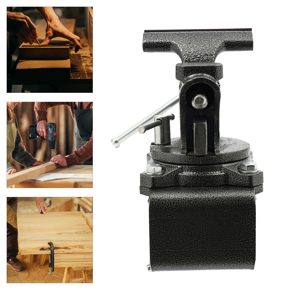 Table Mount Bench Vise Multi-Purpose Heavy Duty Workbench Rotation Table Vise