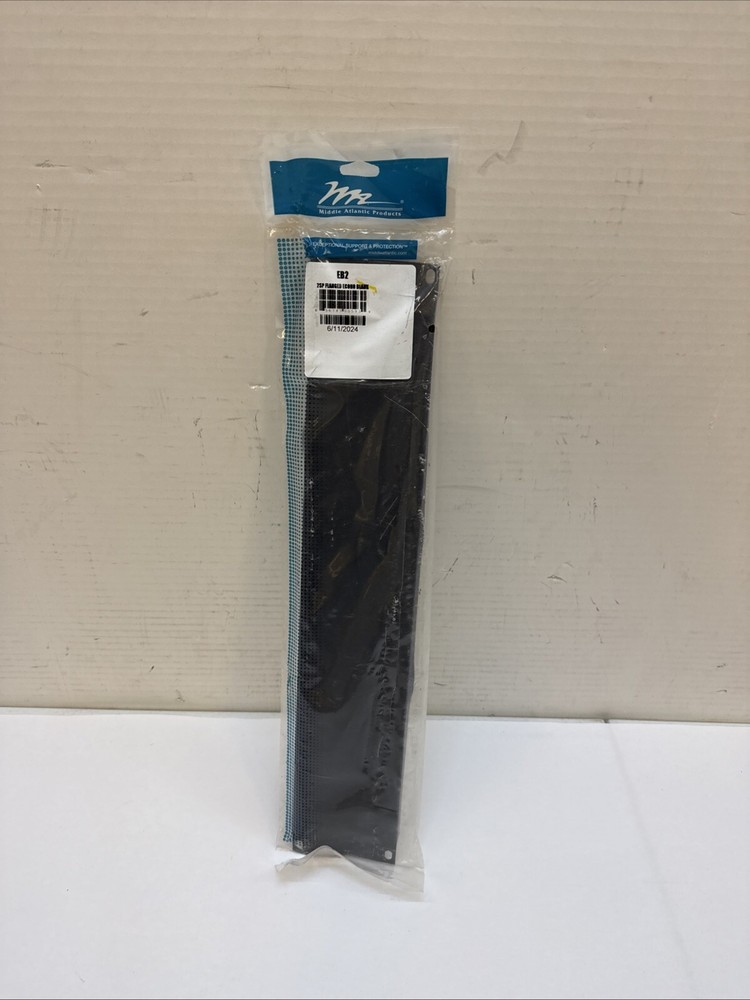 Middle Atlantic Products EB2 2SP Flanged Econo Blank Rack Panel - New