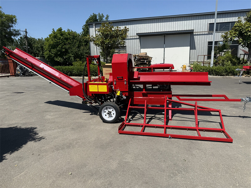 22T Hydraulic Firewood Processor w/ 739cc RATO Engine Log Lifter & 118" Conveyor