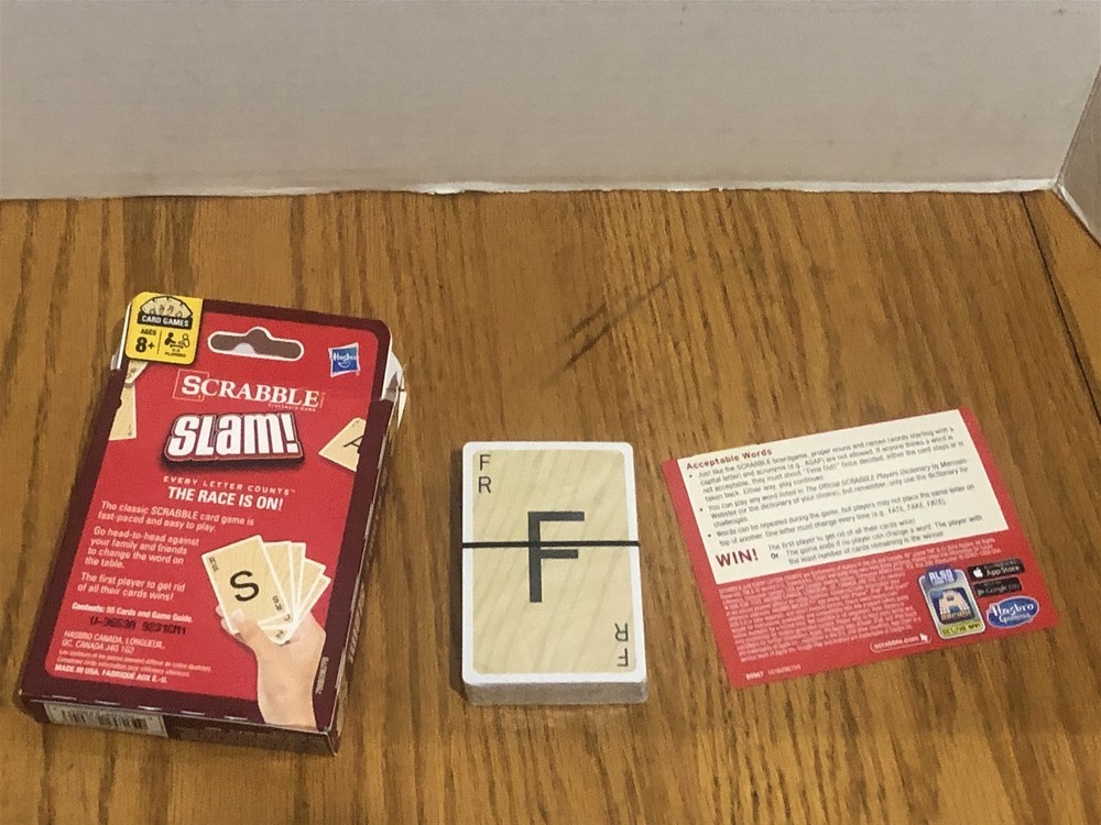 Scrabble Slam Card Game