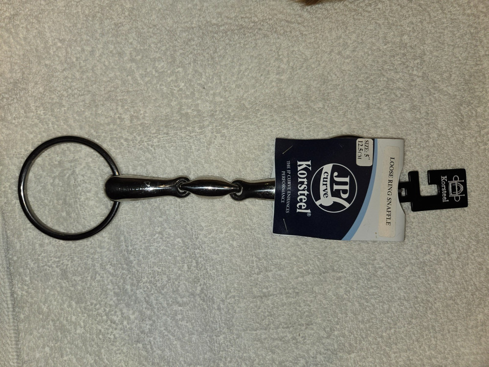 JP Korsteel Oval Mouth Loose Ring Snaffle