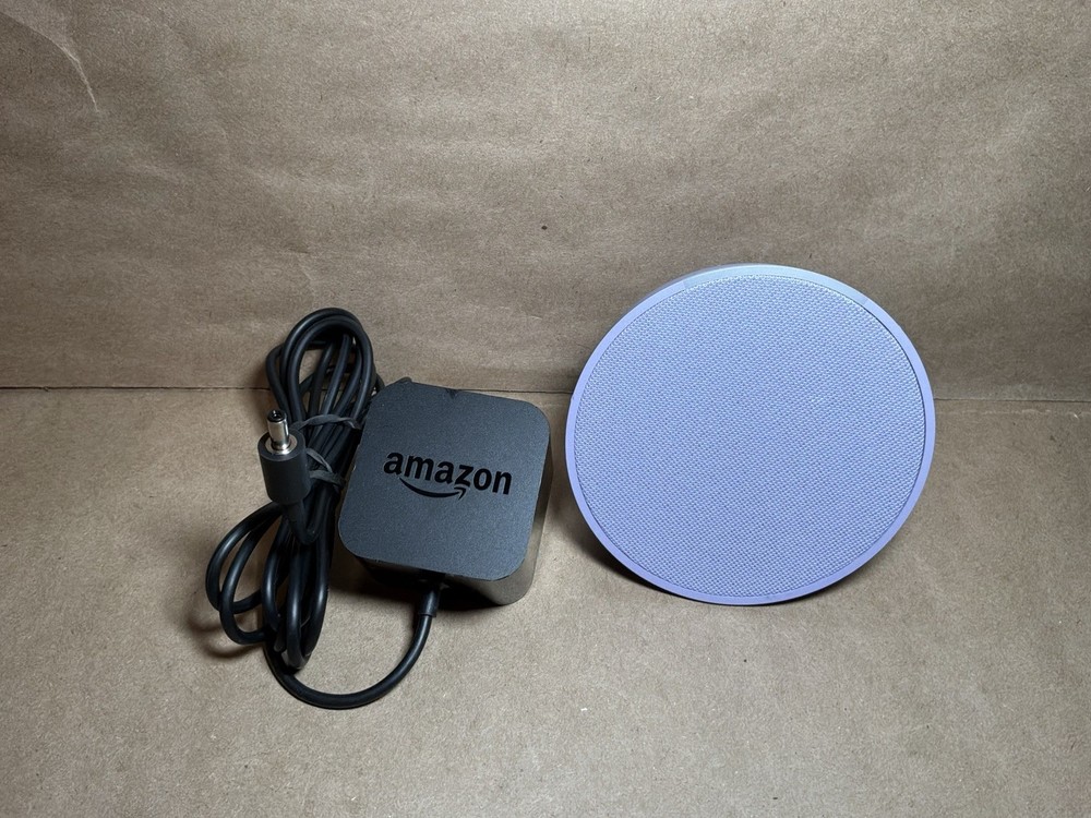 Alexa Echo Pop Lavender Bloom Model C2H4R9 2023 Amazon Smart Speaker Tested