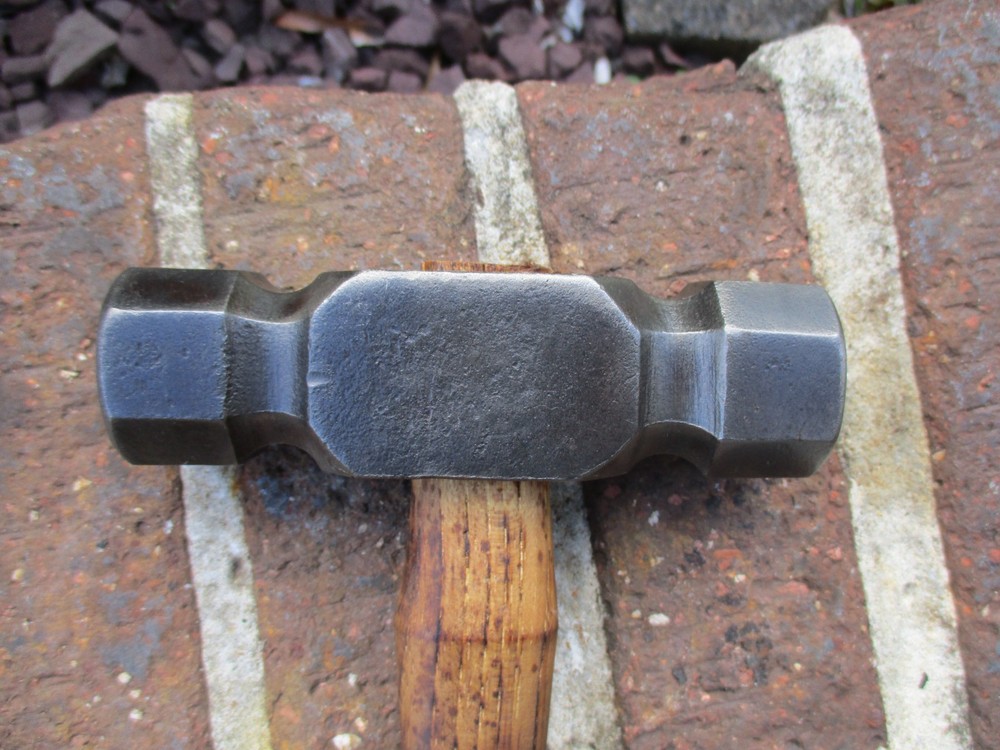 NICE 2.25 Lb Blacksmith Farrier Rounding Forging Hammer Anvil Forge Knifemaking