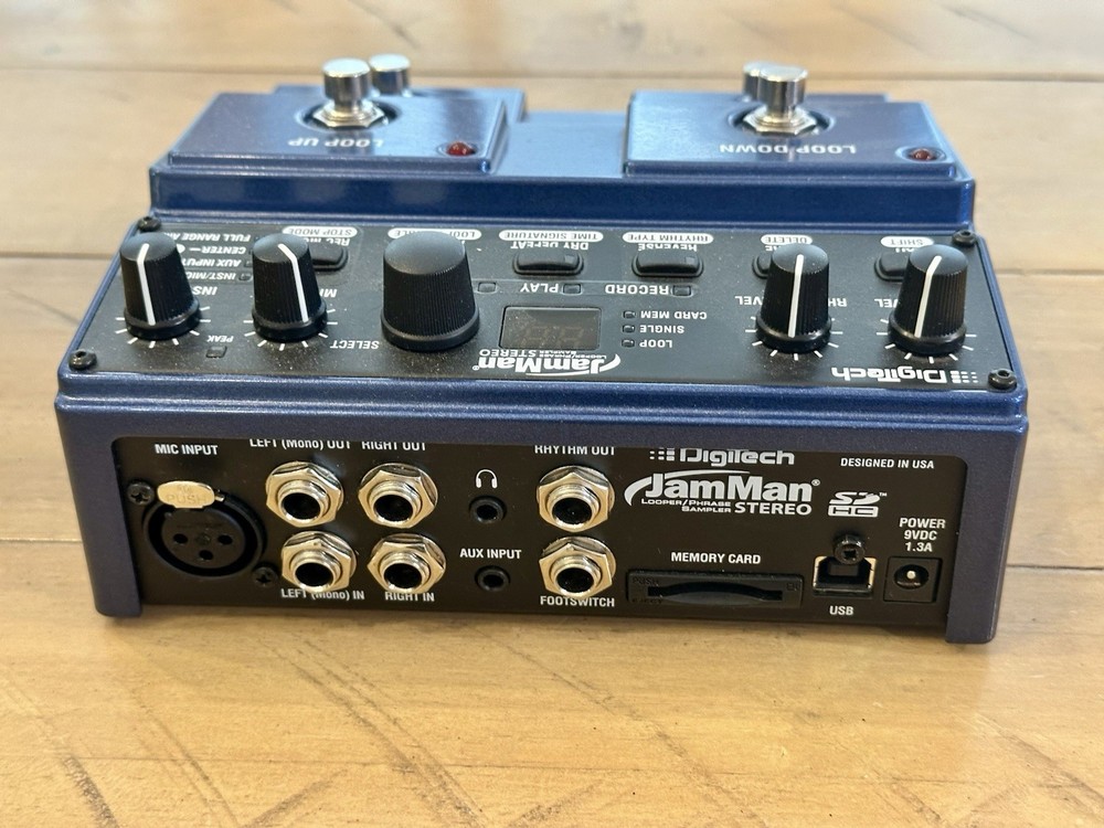 Digitech Jam Man Stereo Looper Phrase Sampler Delay Pedal - GREAT CONDITION