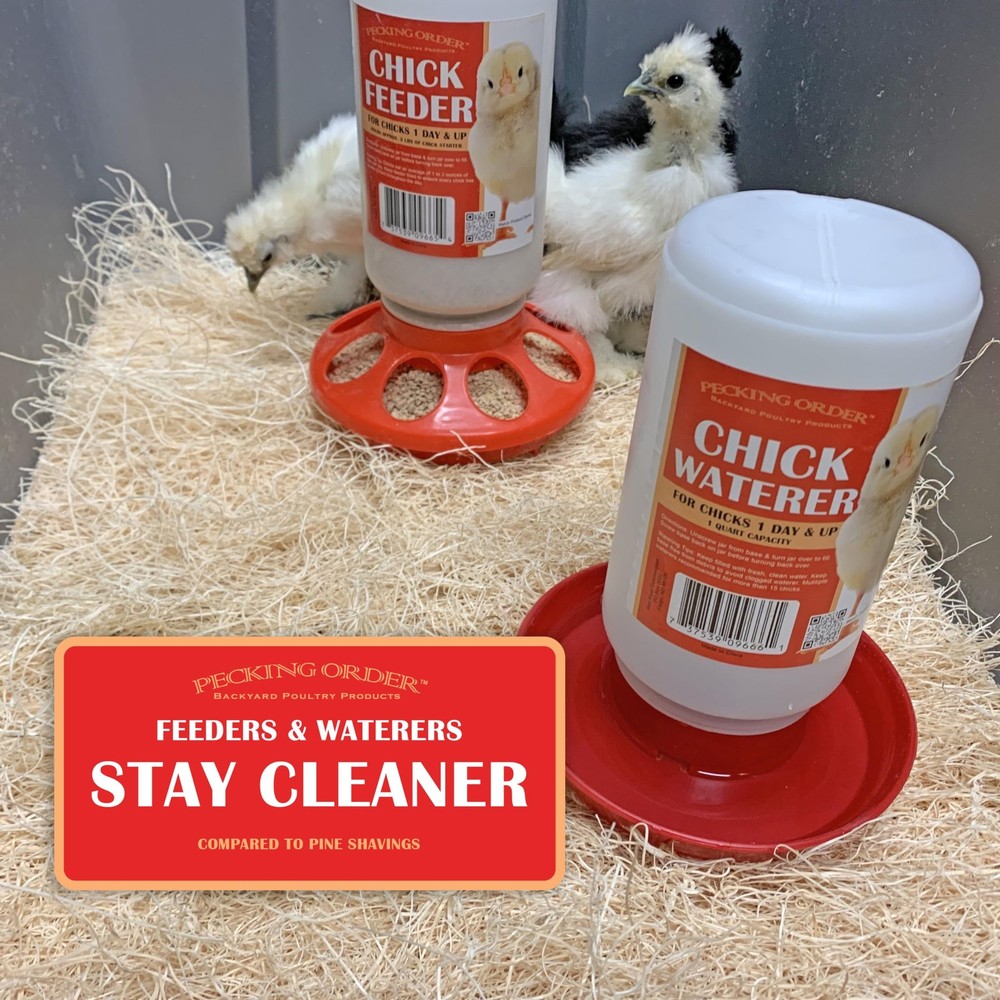 Chick Brooder Pads - 25 Pack for Easy Clean and Comfort