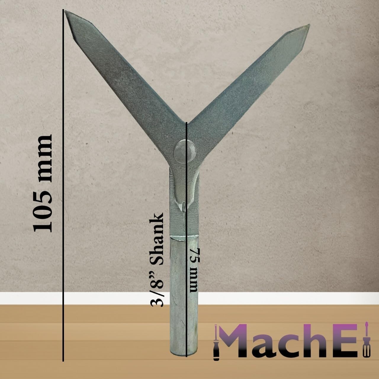 MachEl Round Bar Center Finder 3/8" Shank Tool for Milling Machine