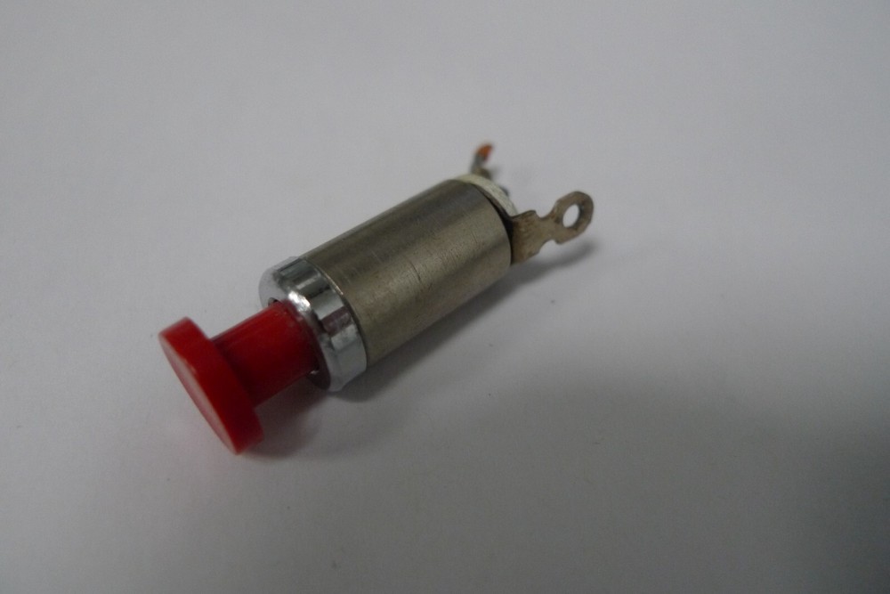 Switch Push Button Push to Make Non Locking Red Button Buzzer Switch