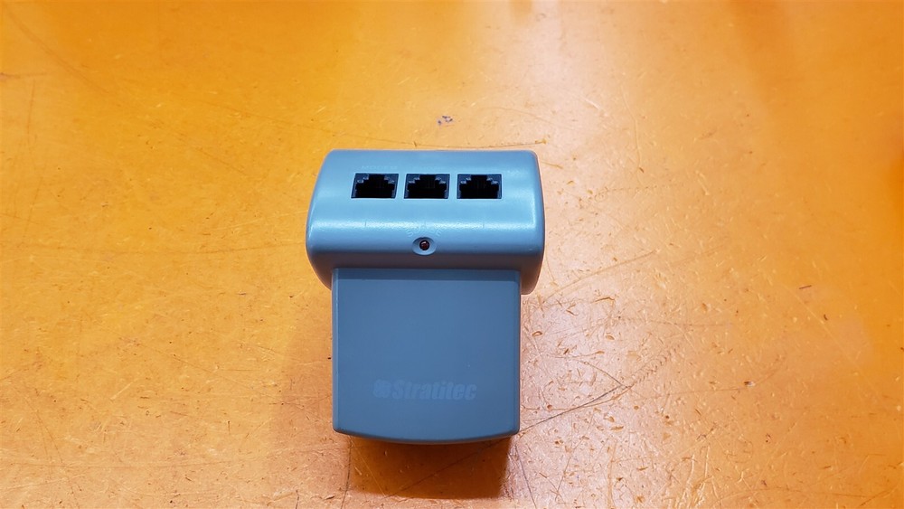 ⭐️⭐️⭐️⭐️⭐️Stratitec PSJ34F Multi AC Electric & Modem Phone Line Plug