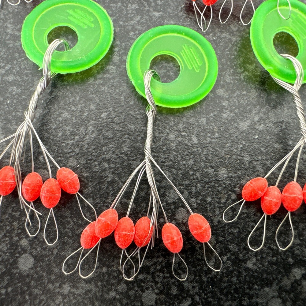 Float Stops, POLE Fishing Float Stops 48 X Stops Rubber Grip SMALL SIZE STOPS