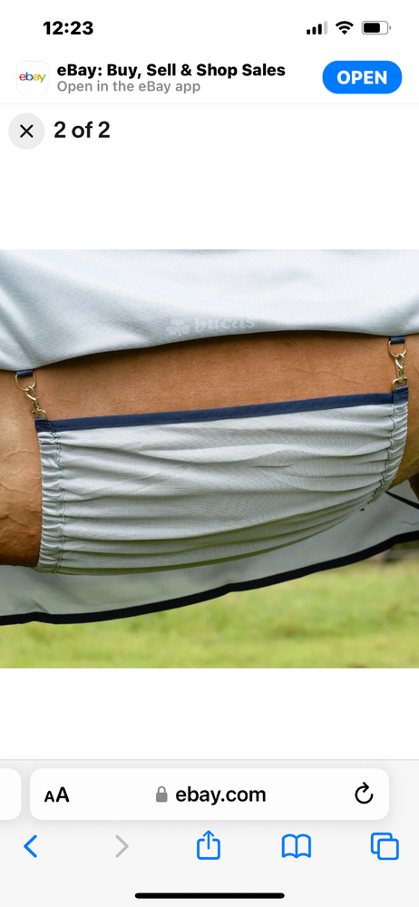 BUCAS HORSE MESH FLY SHEET Size 84