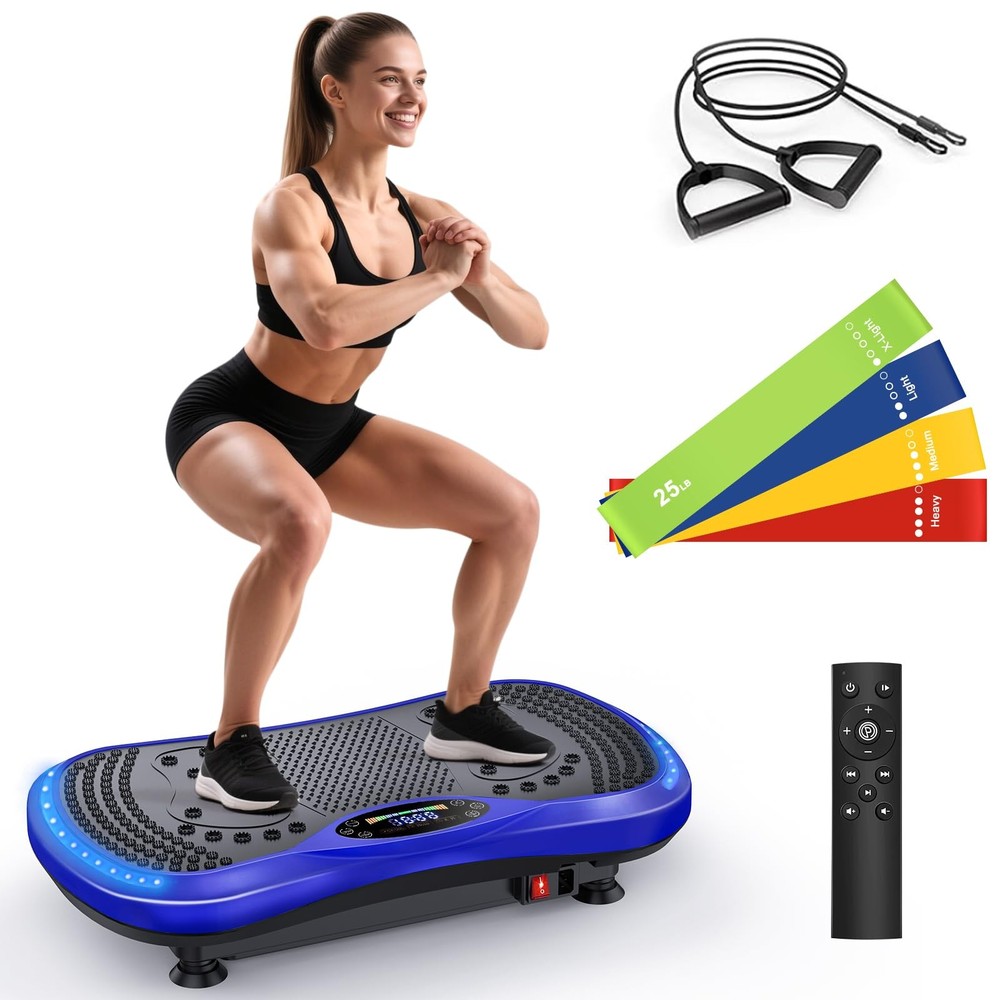 Vibration Plate Exercise Machine for Lymphatic Drainage, Vibration Machine fo...