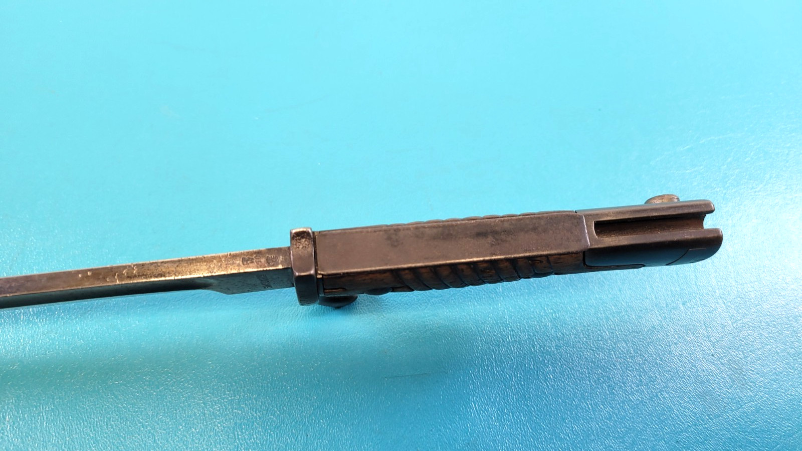 WWI German Model S98 1898 /05 Butcher Bayonet Simson J.A.F.E. 136. Marks TR745