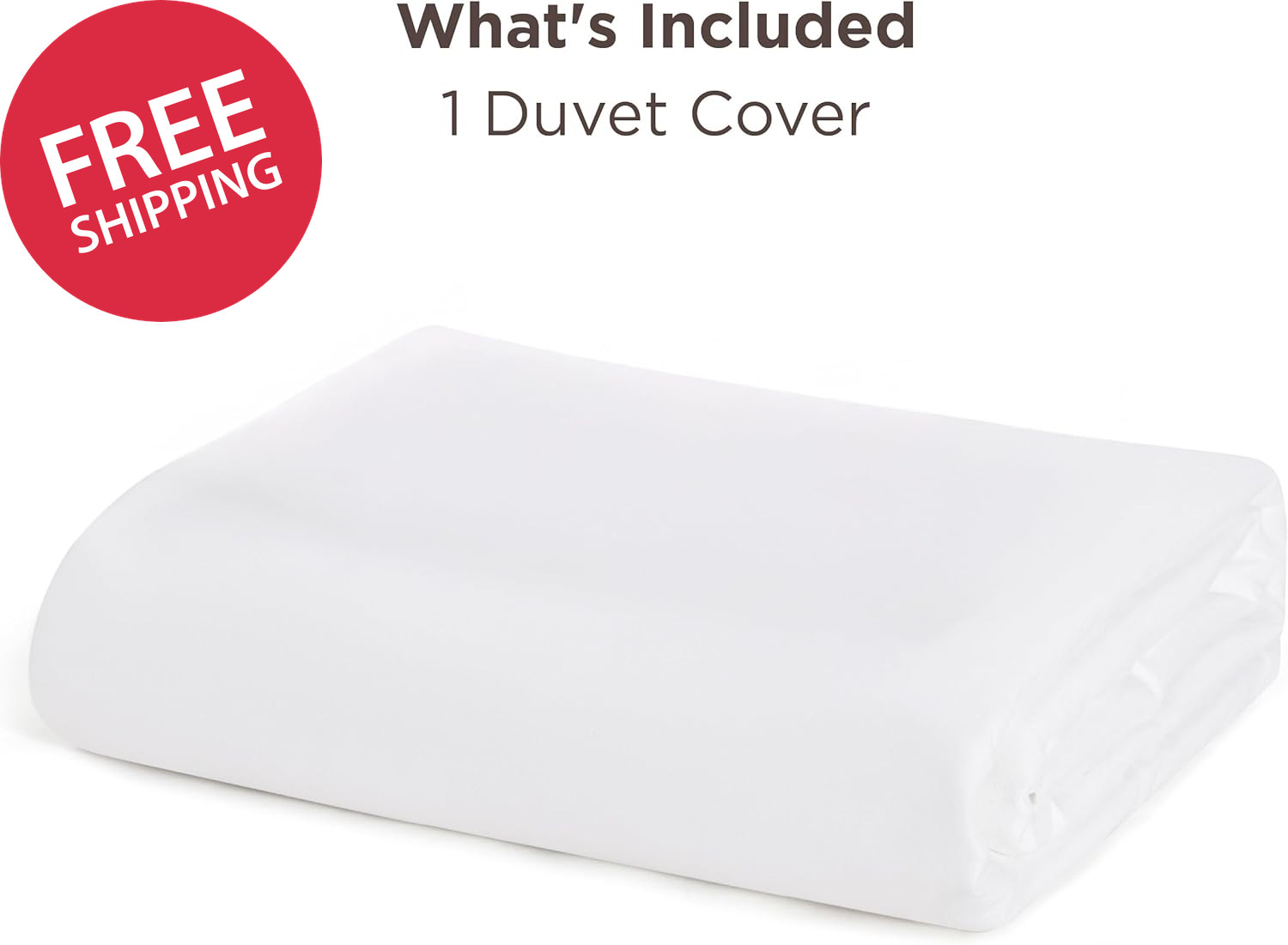 Duvet Cover Queen Size - Only Includes 1 Duvet Cover (90"X90"), Hotel Luxury Sof