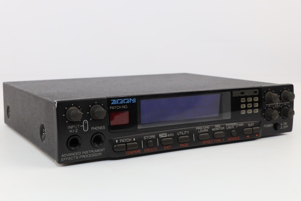 Zoom 9050 9030 Advanced Instrument Effects Processor Repaired W/Adapter