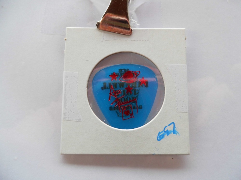 KISS "ACE FREHLEY" GUITAR PICK~3/21/00~READ DESCRIPTION (3/7)