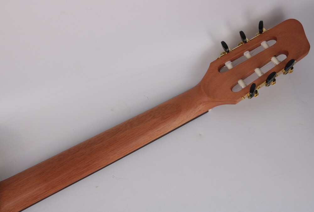 left hand electric classical guitar nylon string travel portable built in effect