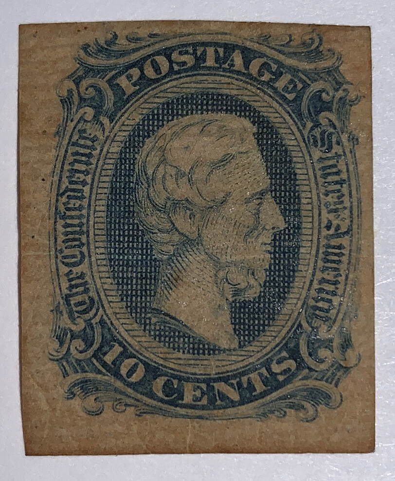 Travelstamps: US Stamps CONFEDERATE CSA SCOTT #11 MINT OG HINGED