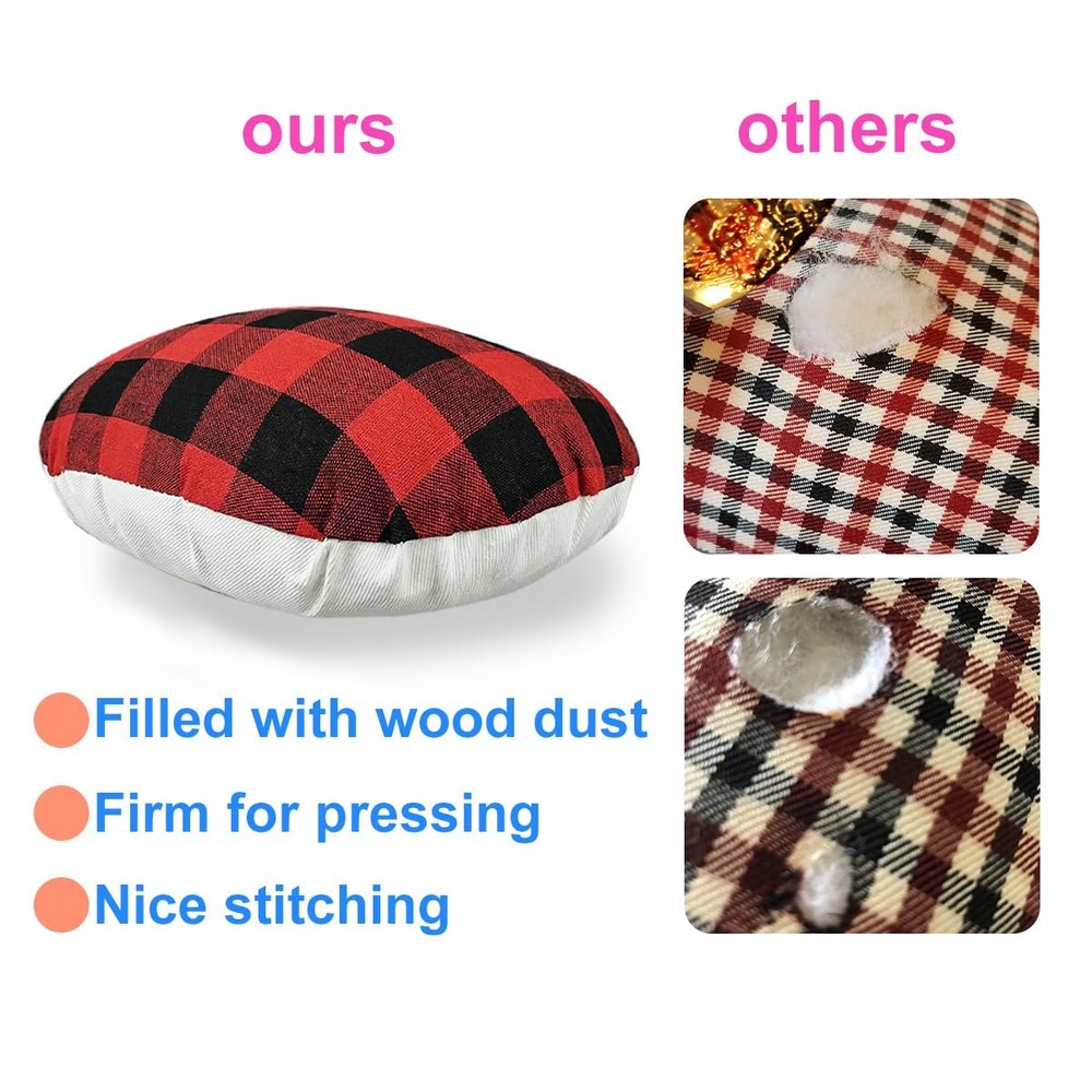 BMIROAMDFE Tailors Ham Pressing Hams Sawdust Solid for Ironing Sewing