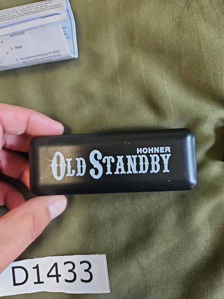 Hohner Old Standby 4" Harmonica German Inspired Design