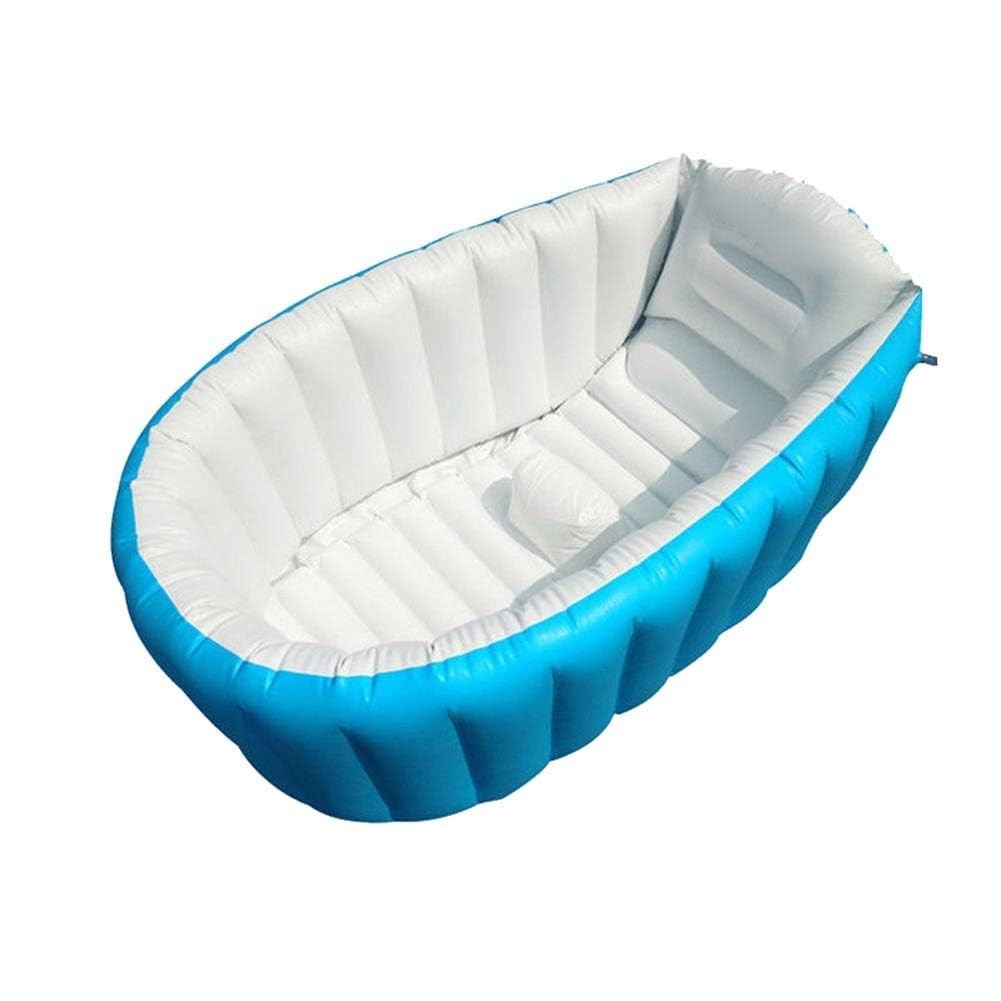 Inflatable Baby Bathtub, Kid Infant Toddler Infant Newborn Inflatable Foldabl...