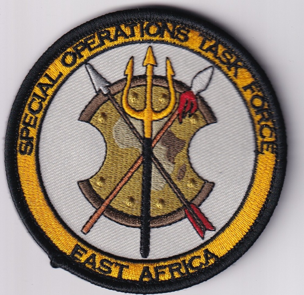 Special Operations Task Force East Africa patch current