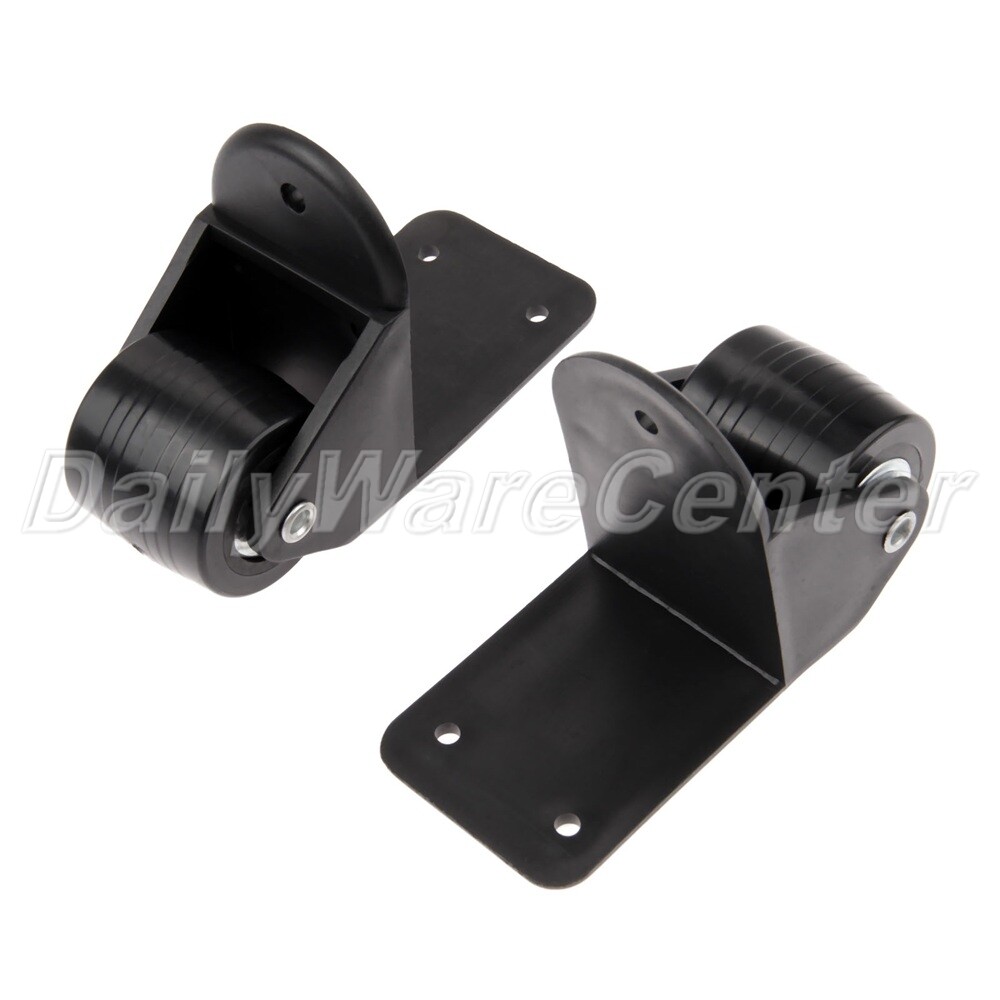 1 pair Luggage Wheels Replacement Universal Trolley Suitcase Bag Fixed Casters
