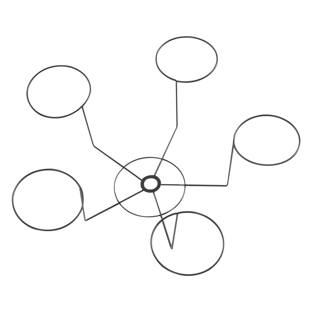 Freestanding Hat Display Stand with 25 Hooks – Durable Iron Storage Solution