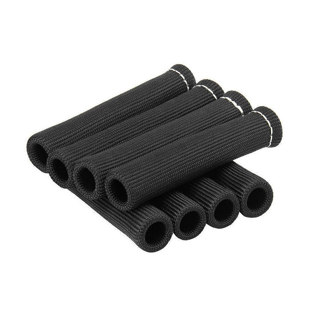 8x Spark Plug Wire Boot Heat Shield Protector Insulator Fire Sleeve Protect Boot