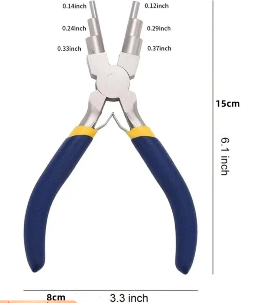 Bail Making Pliers Multi Size Jewelry Wire Tool