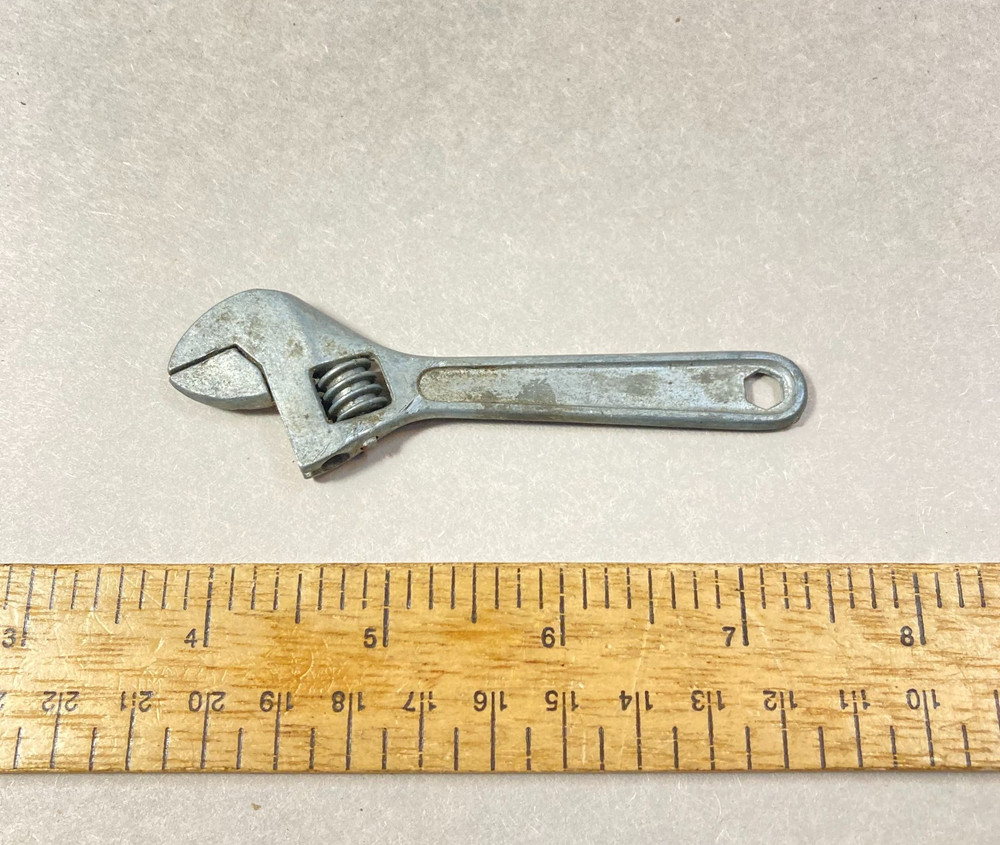 Mini Adjustable Wrench 4" Key Chain Wrench