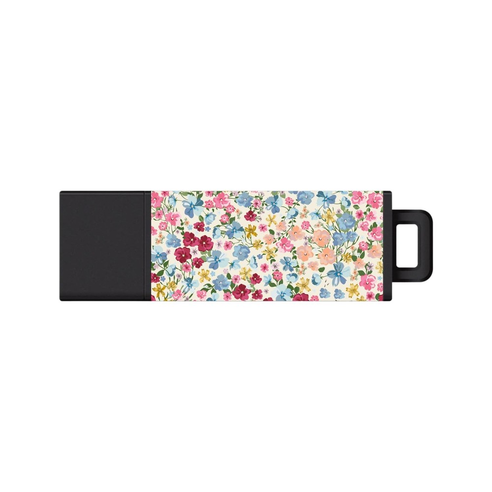 OTM Essentials USB 3.2 Flash Drive, Pro2 Prints, 64GB, Blooming Meadow