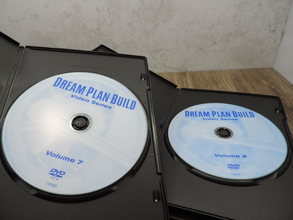 Dream Plan Build Video Series Volume 2 thru 10 DVD