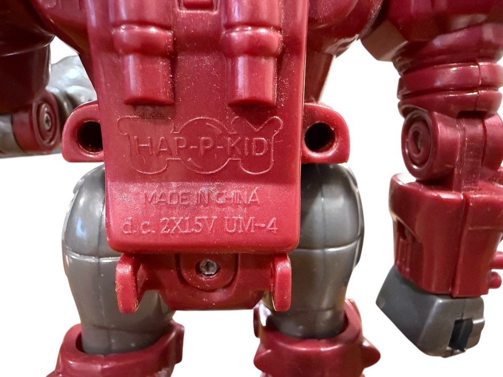 Cybotronix MARS 7" Walking Robot Red Light‑Up Figure HAP‑P‑KID - not working