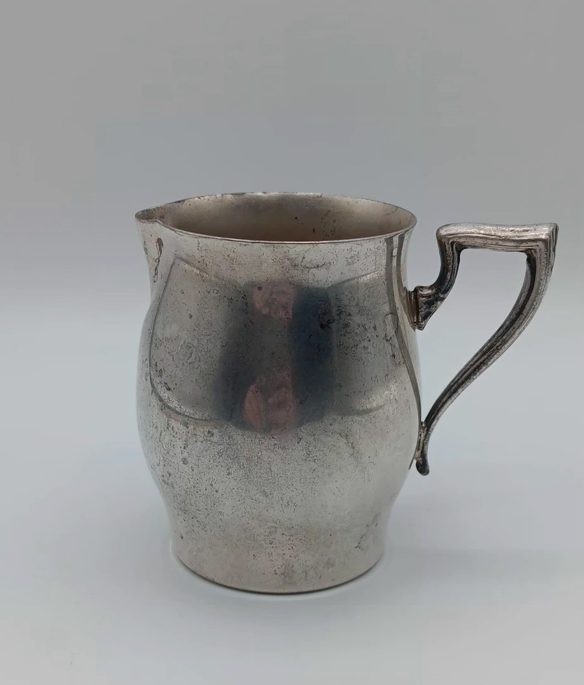 Vintage marked Paul Revere Style Silver Plate Creamer