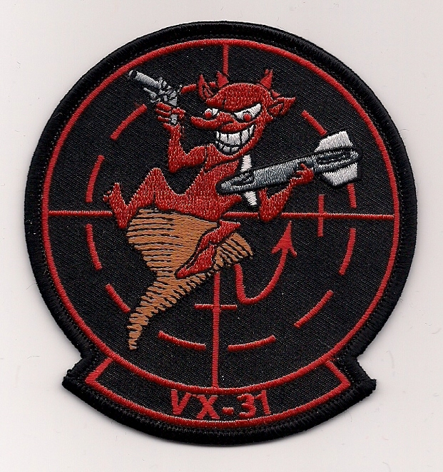 VX-31 DUST DEVILS WEAPONS TEST and EVALUATION SQN patch