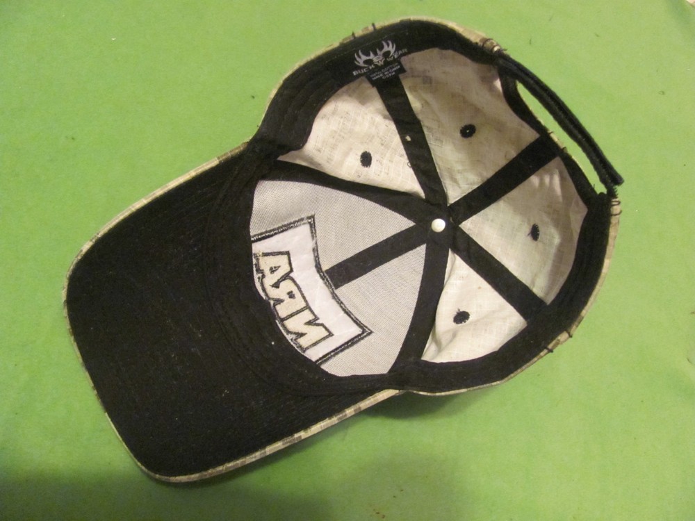 NRA - EST. 1871 - Adjustable Strap Back Camouflage Baseball Hat/Cap