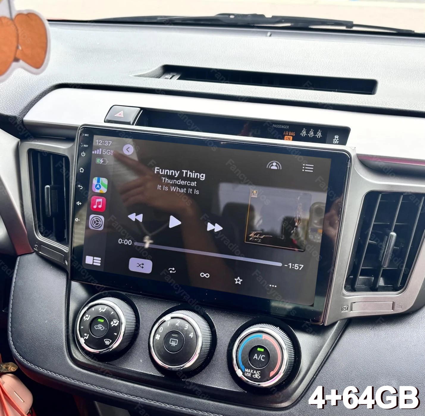 4+64GB For Toyota RAV4 2013-2018 Android 15.0 Car Stereo Radio Carplay GPS WIFI