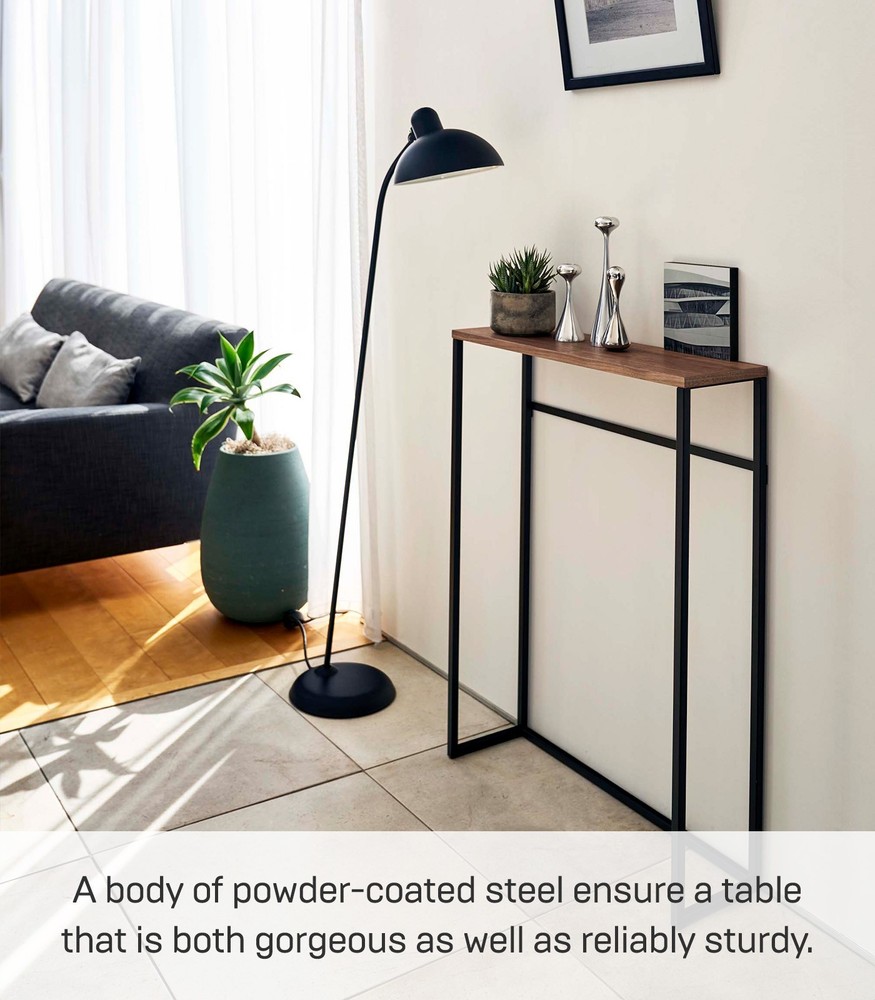 Yamazaki Home TOWER Narrow Entryway Console Table