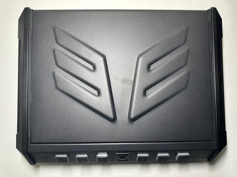 Gun Safe, Biometric Safe Box for 2 Pistols
