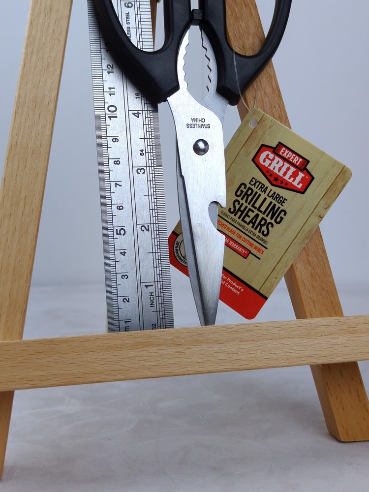 Multi-Function GRILLING SCISSORS/SHEARS, Heavy Duty, JUMBO Size/Large Hands, NEW